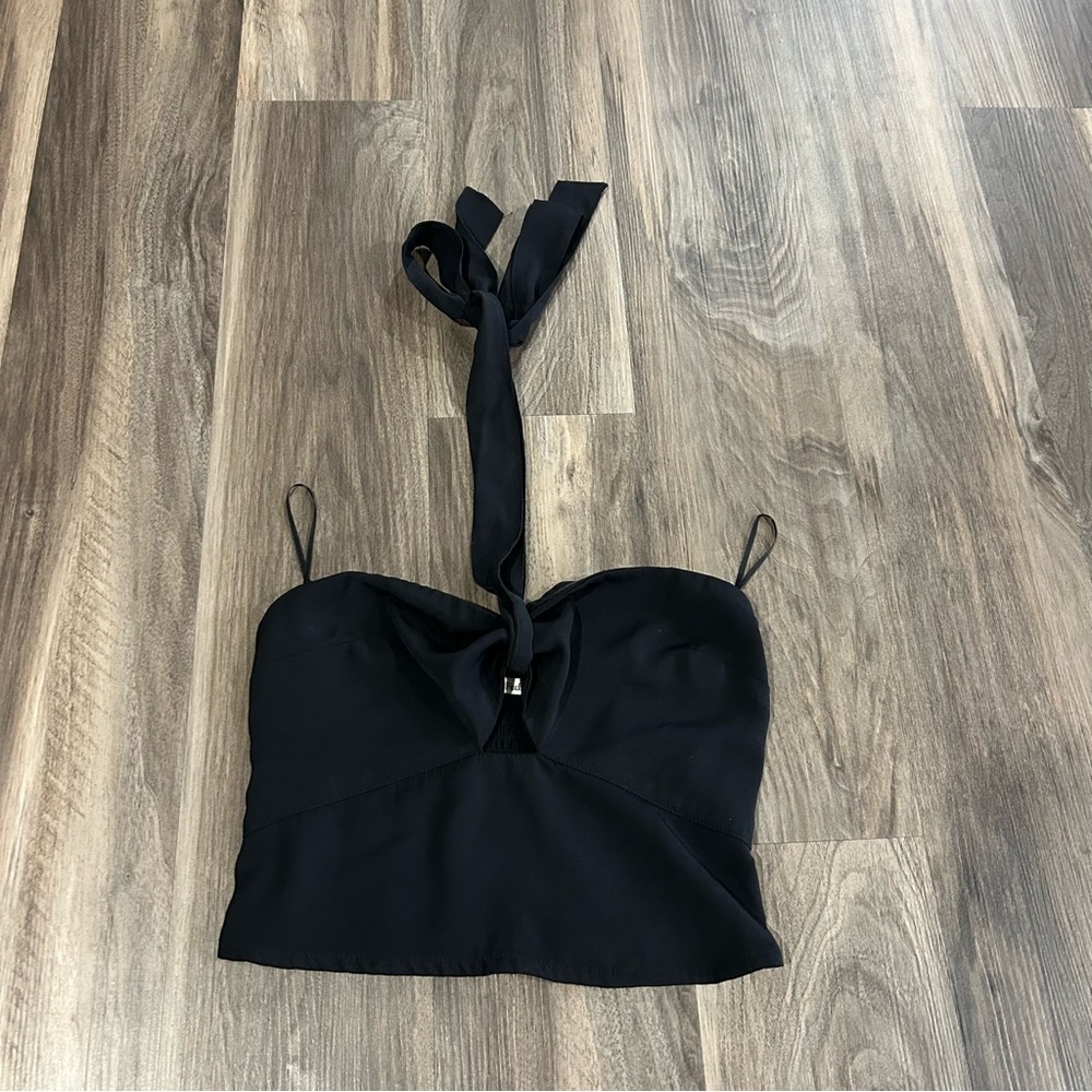 Abercrombie & Fitch Black Tank Top